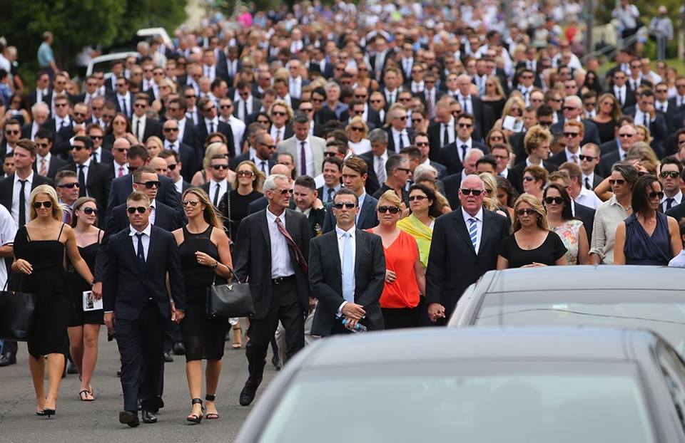 Australia farewells Phillip Joel Hughes