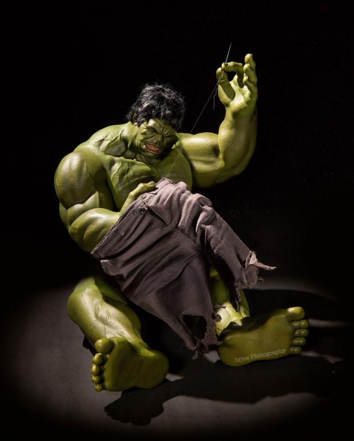 Awesome Looking Scenes With Superhero Action Figures