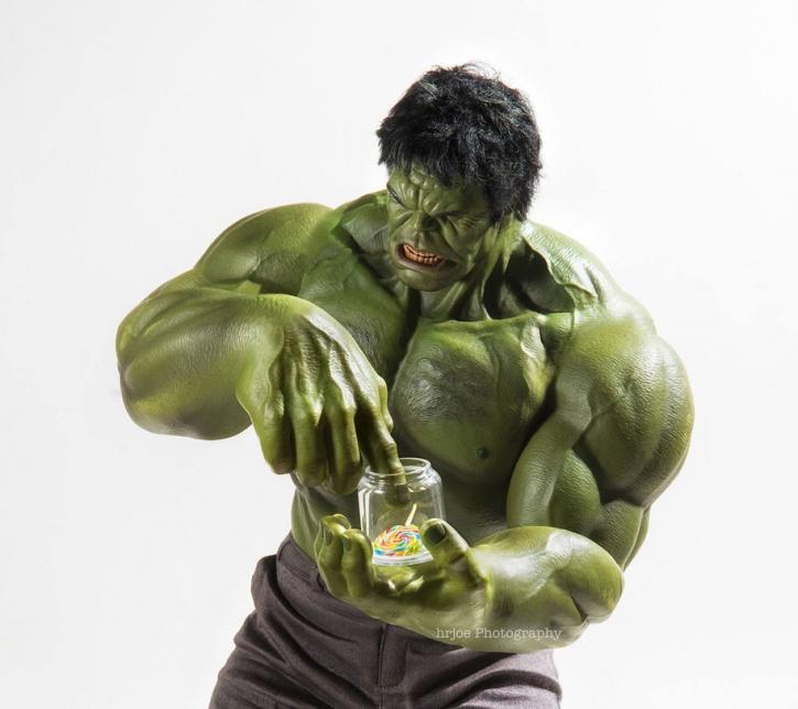 Awesome Looking Scenes With Superhero Action Figures
