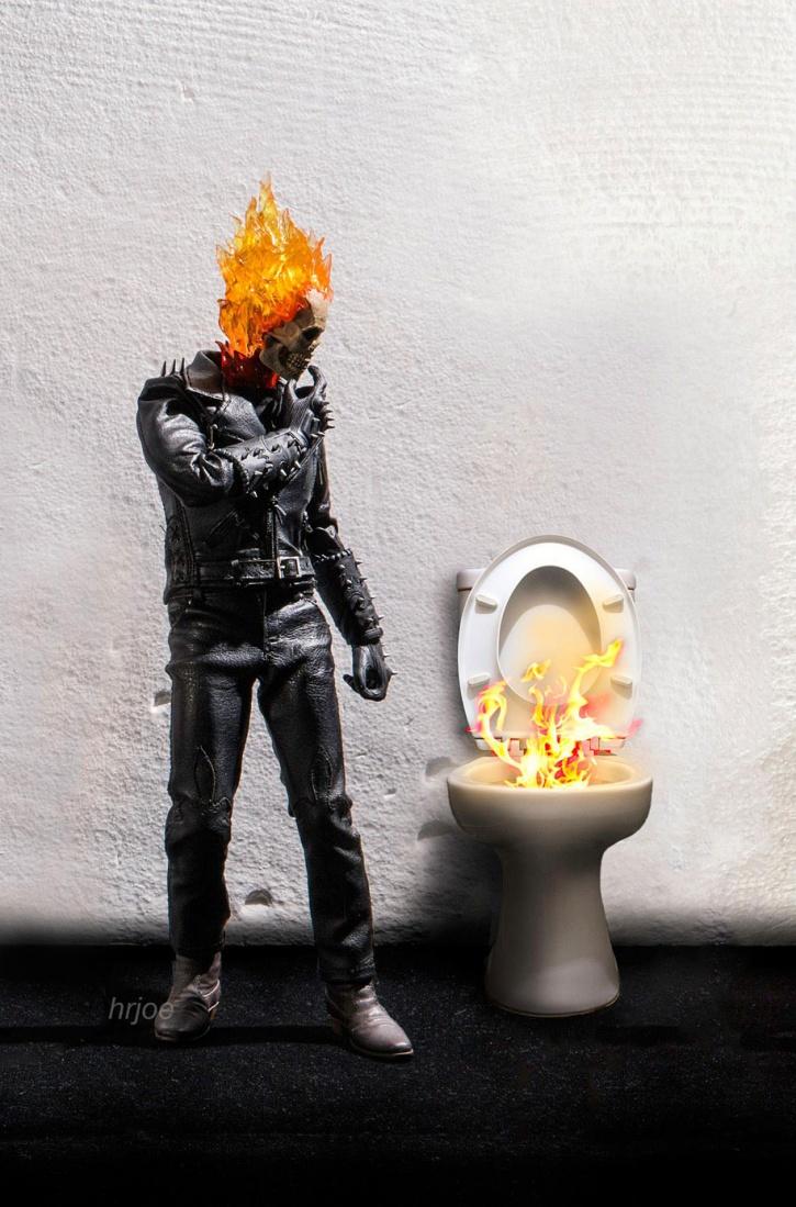 Awesome Looking Scenes With Superhero Action Figures