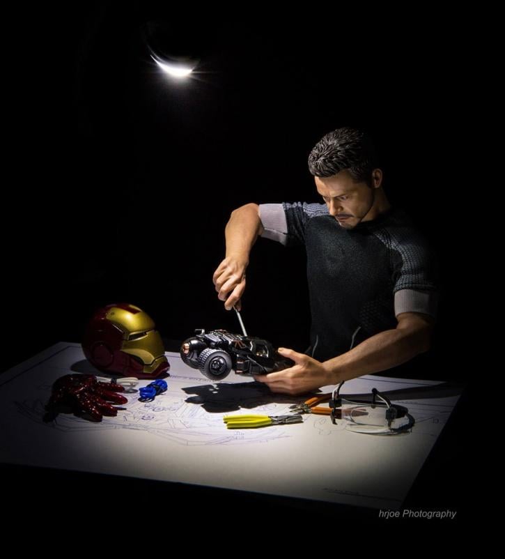 Awesome Looking Scenes With Superhero Action Figures