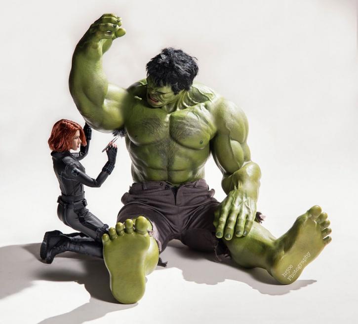 Awesome Looking Scenes With Superhero Action Figures