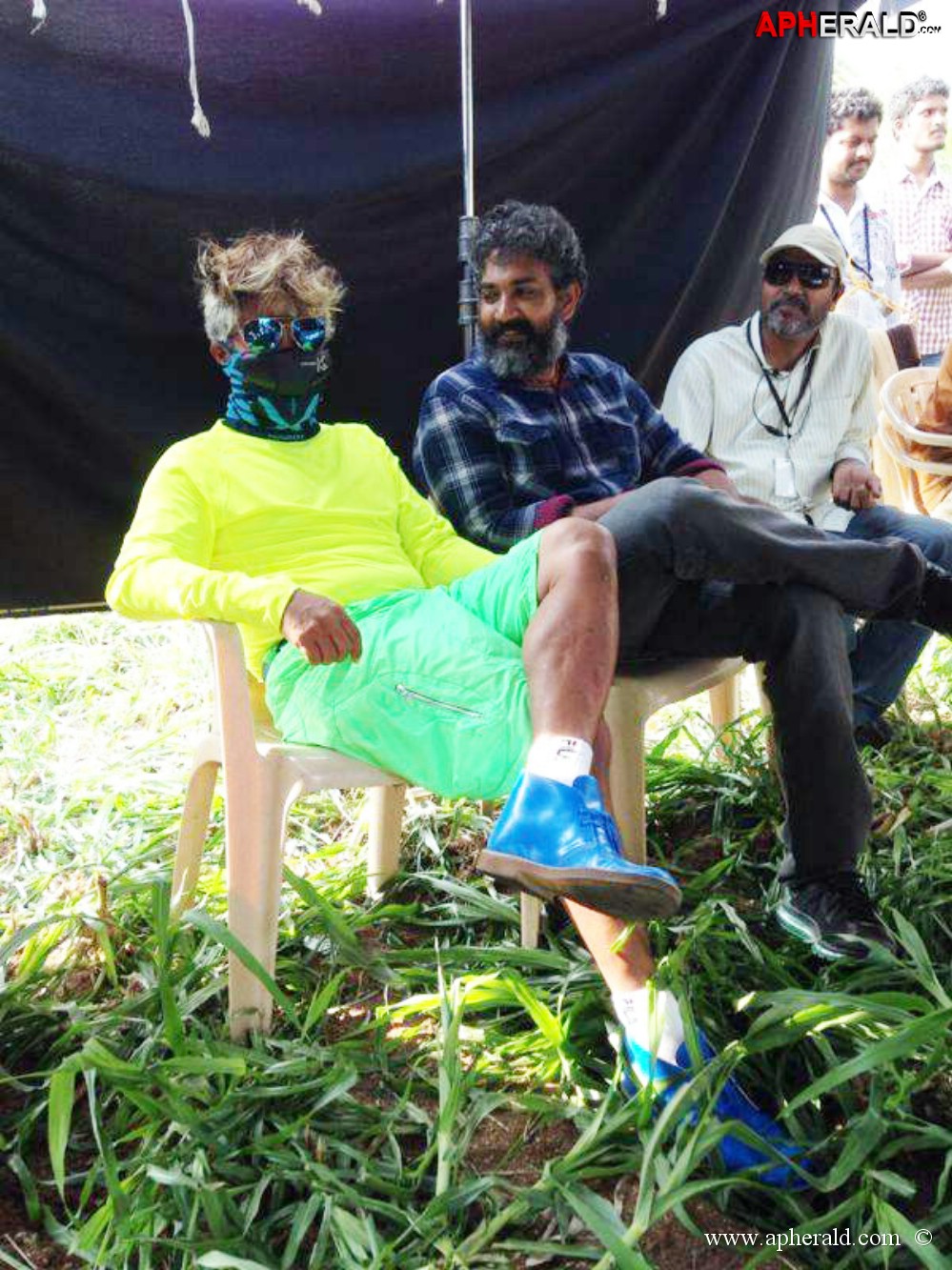 Baahubali Movie Working Pictures