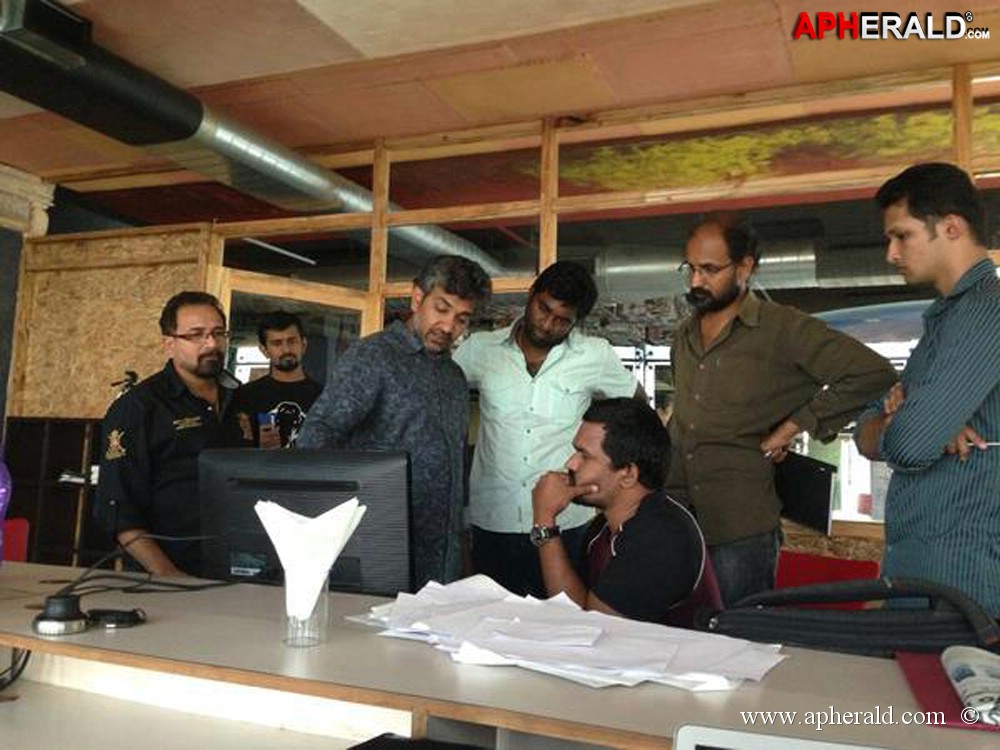 Baahubali Movie Working Pictures