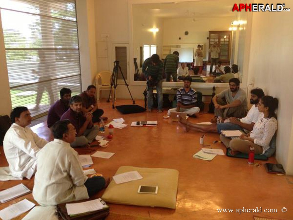 Baahubali Movie Working Pictures