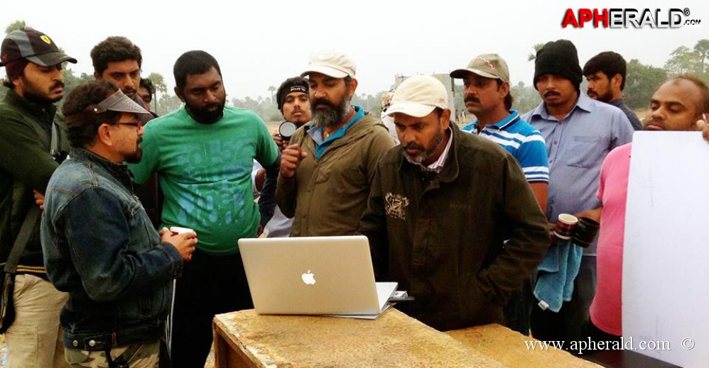 Baahubali Movie Working Pictures