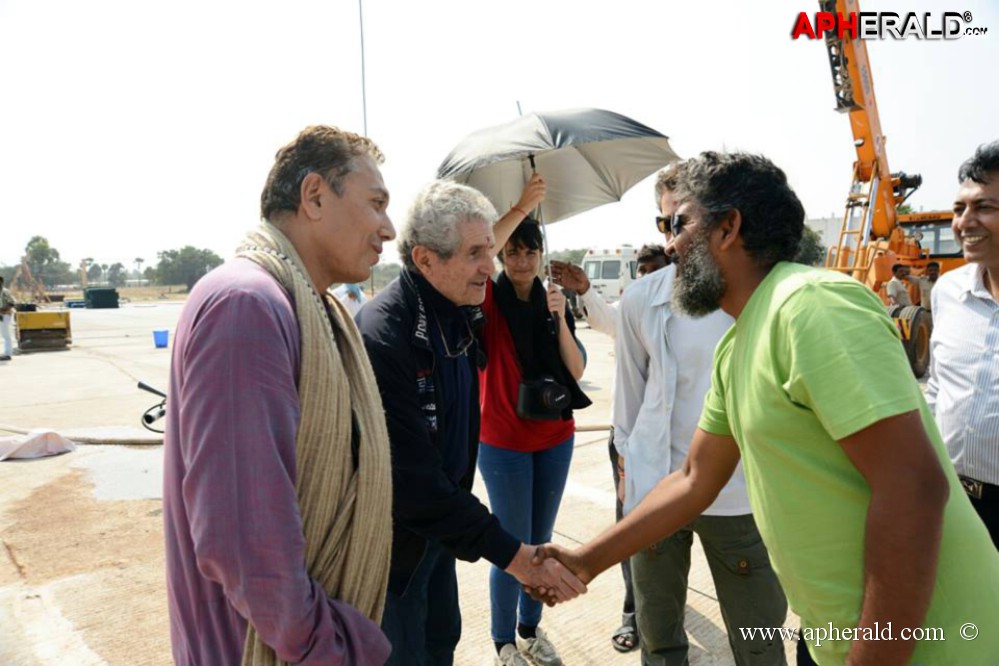 Baahubali Movie Working Pictures