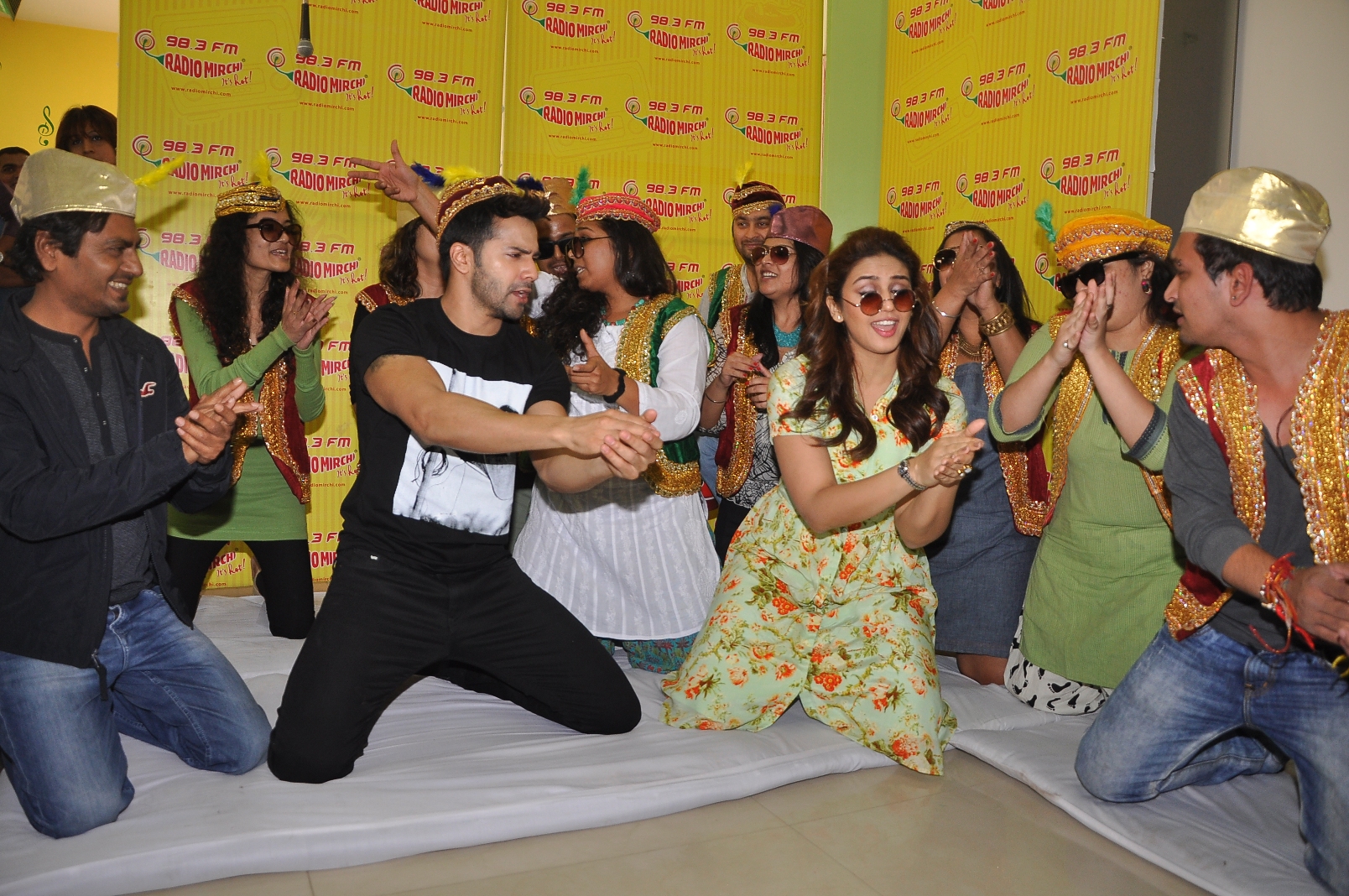Badlapur Movie Promotion at Radio Mirchi