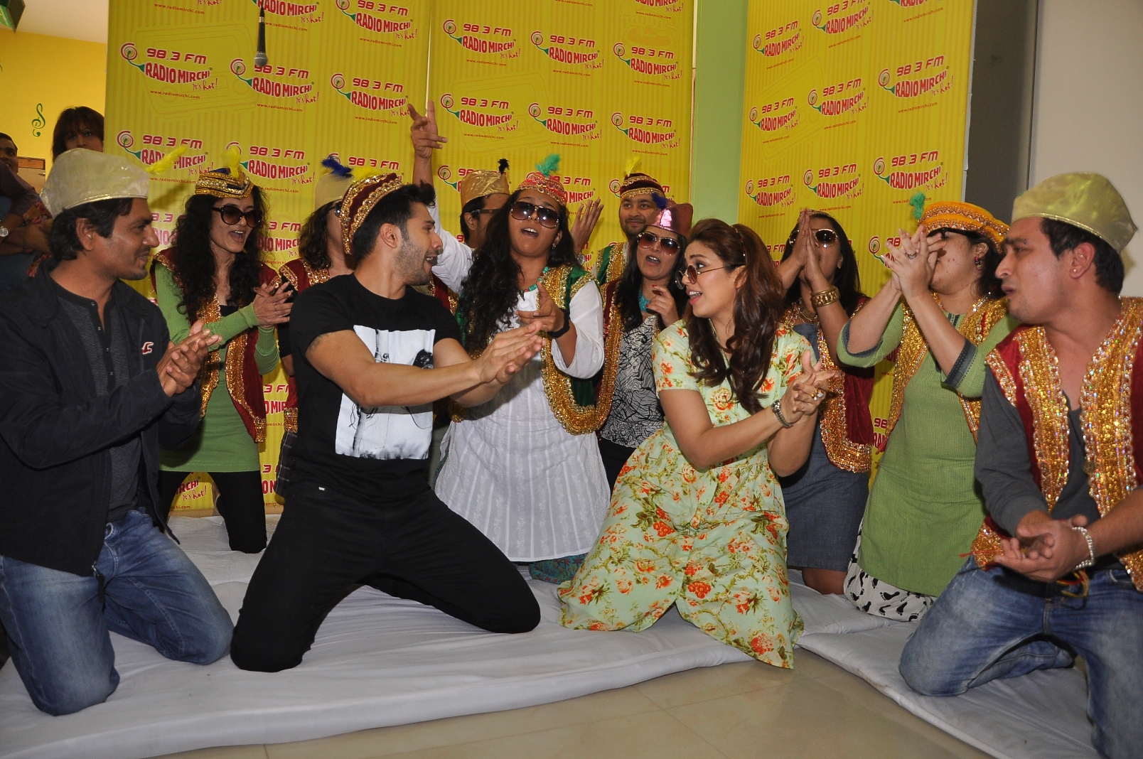 Badlapur Movie Promotion at Radio Mirchi