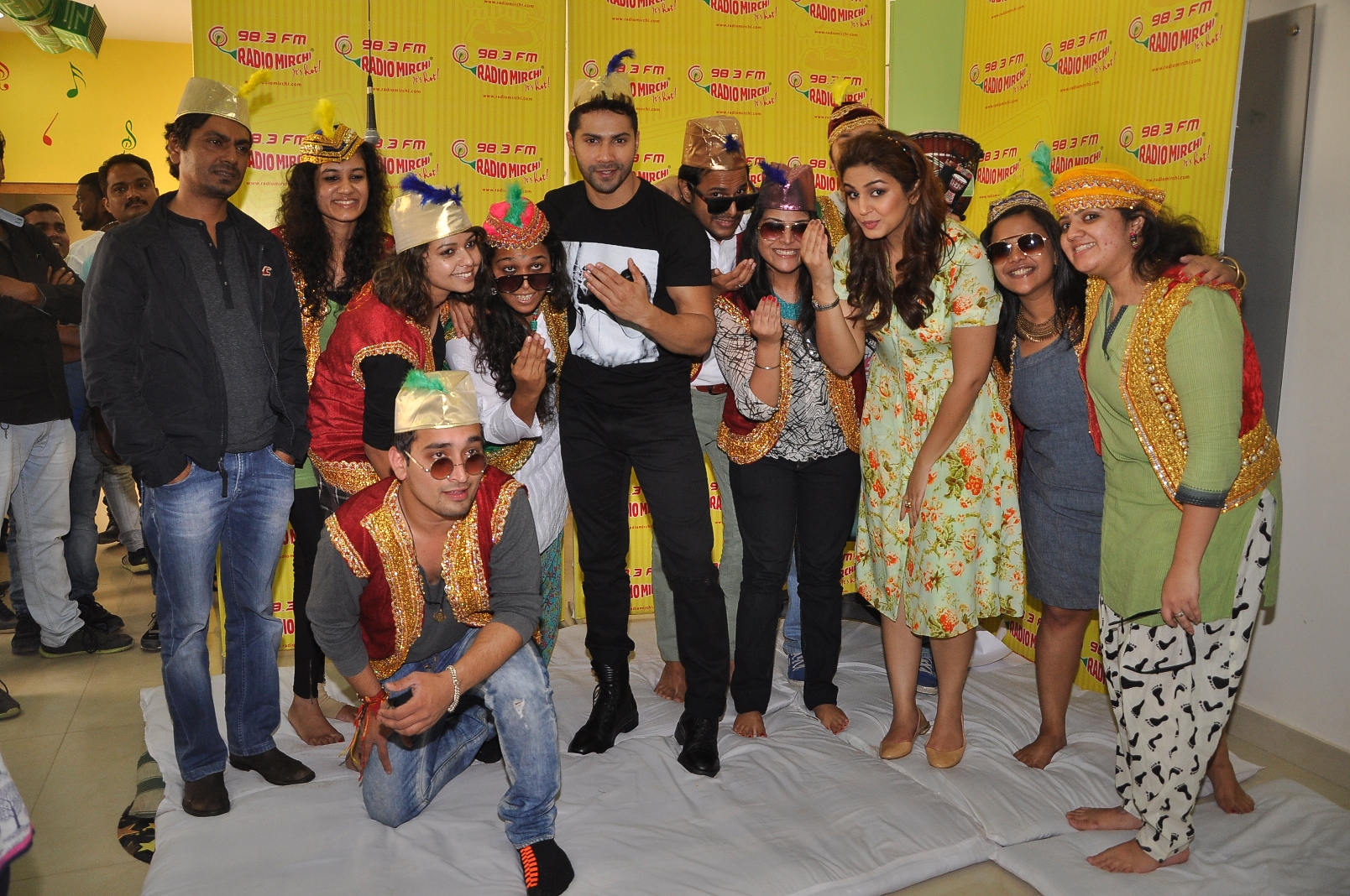 Badlapur Movie Promotion at Radio Mirchi