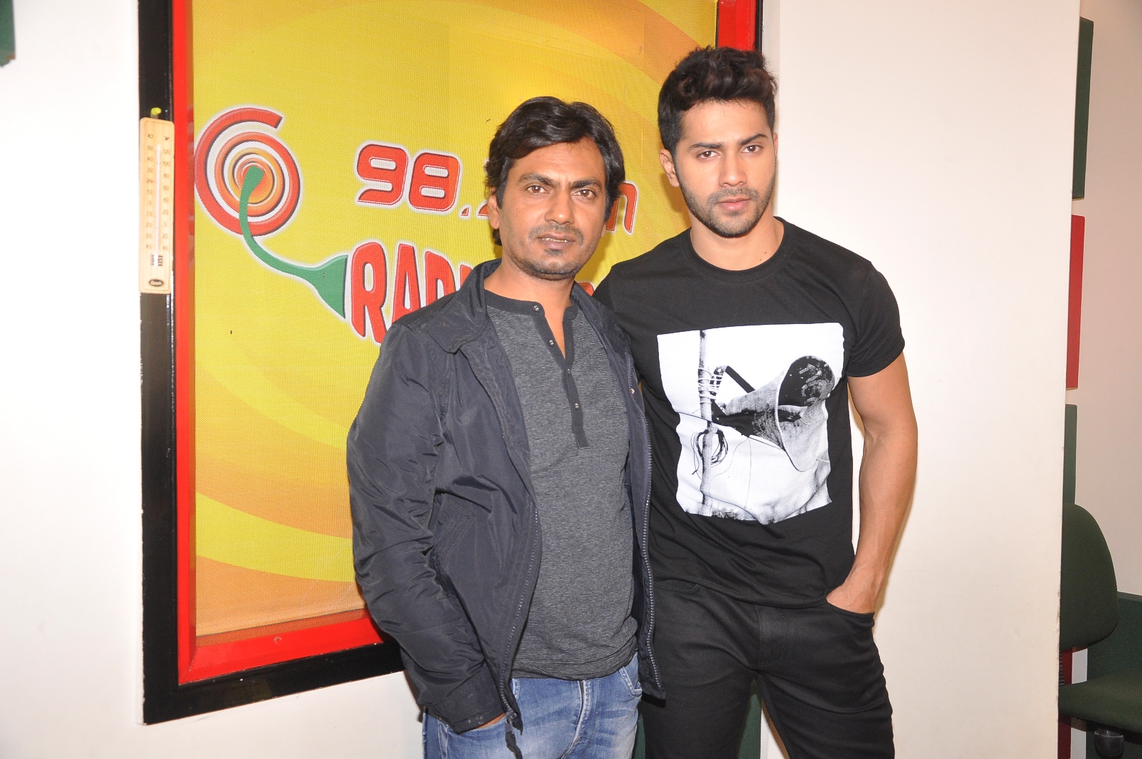 Badlapur Movie Promotion at Radio Mirchi