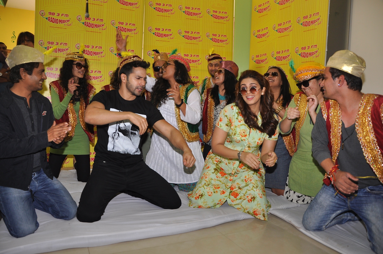 Badlapur Movie Promotion at Radio Mirchi