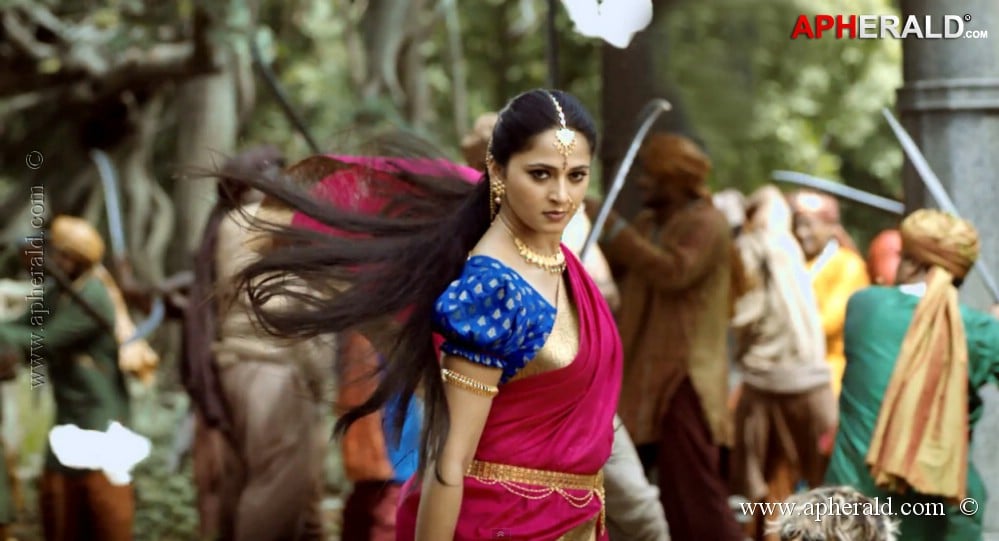 Bahubali Anushka 1st Look n Making Photos