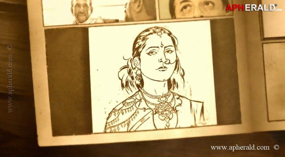 Bahubali Anushka 1st Look n Making Photos