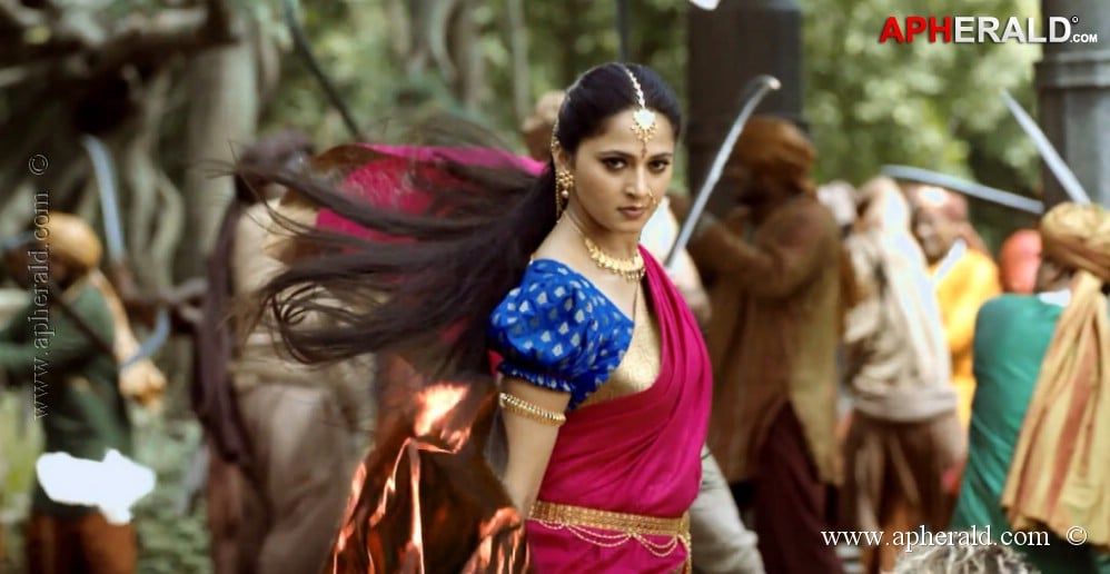 Bahubali Anushka 1st Look n Making Photos