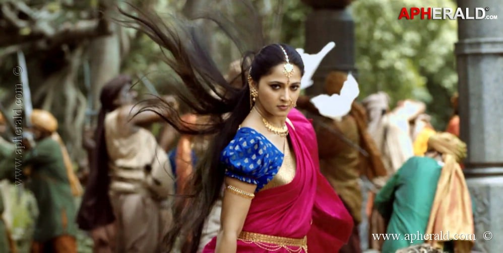 Bahubali Anushka 1st Look n Making Photos