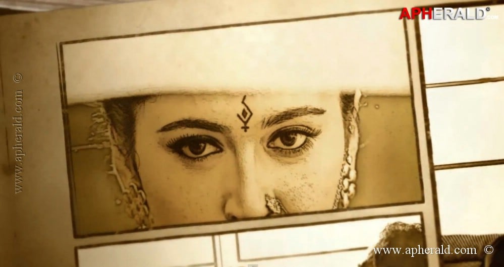 Bahubali Anushka 1st Look n Making Photos