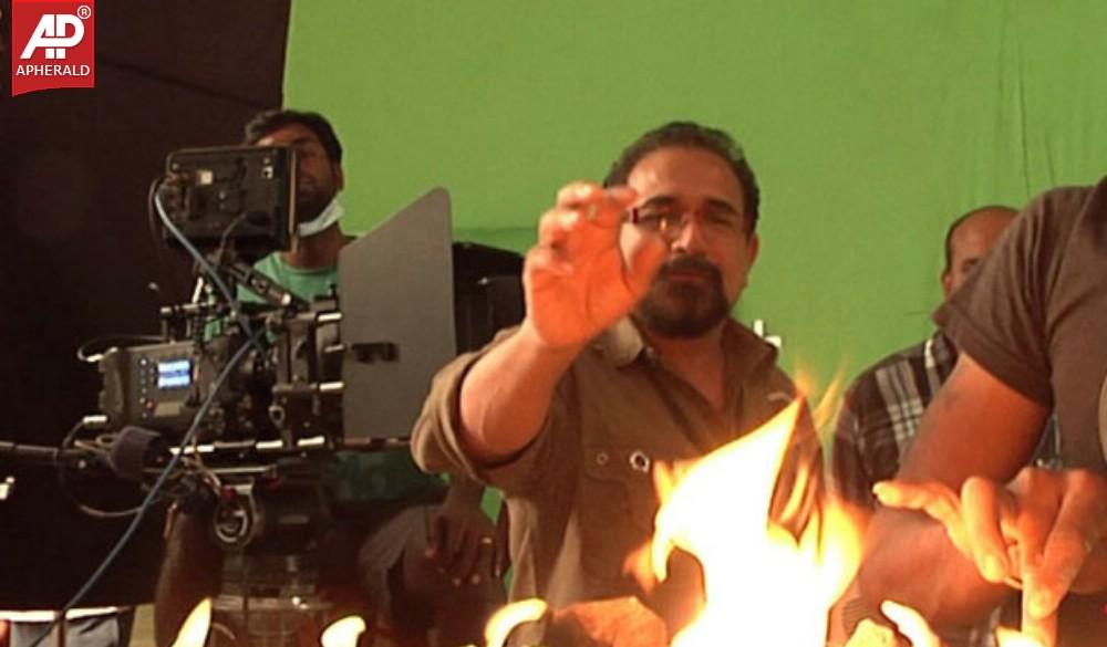 Bahubali Latest Working Stills