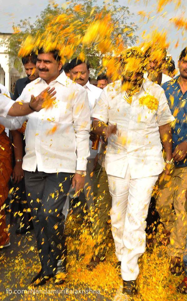 Balakrishna at Anantapur Handri Neeva Project