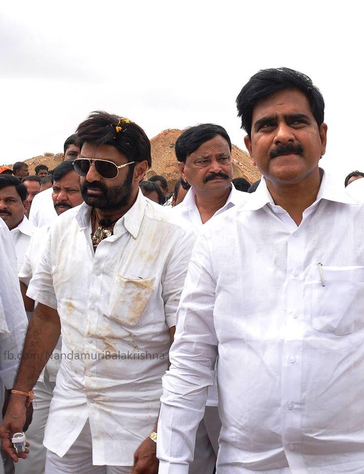 Balakrishna at Anantapur Handri Neeva Project