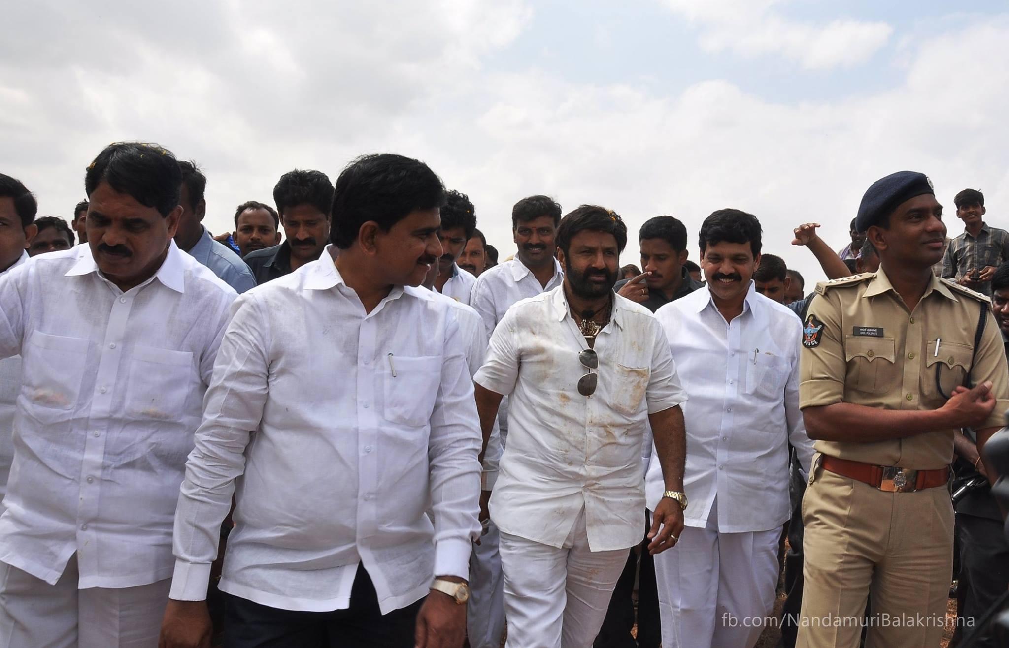 Balakrishna at Anantapur Handri Neeva Project