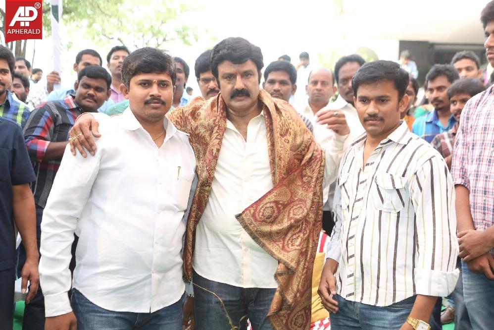Balakrishna with Fans Images