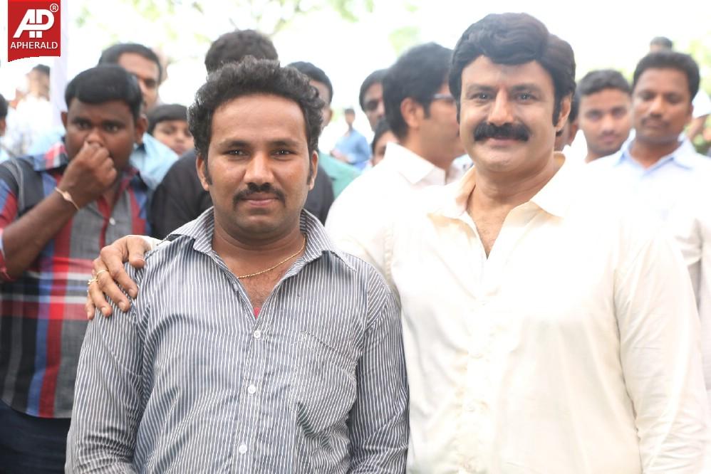 Balakrishna with Fans Images