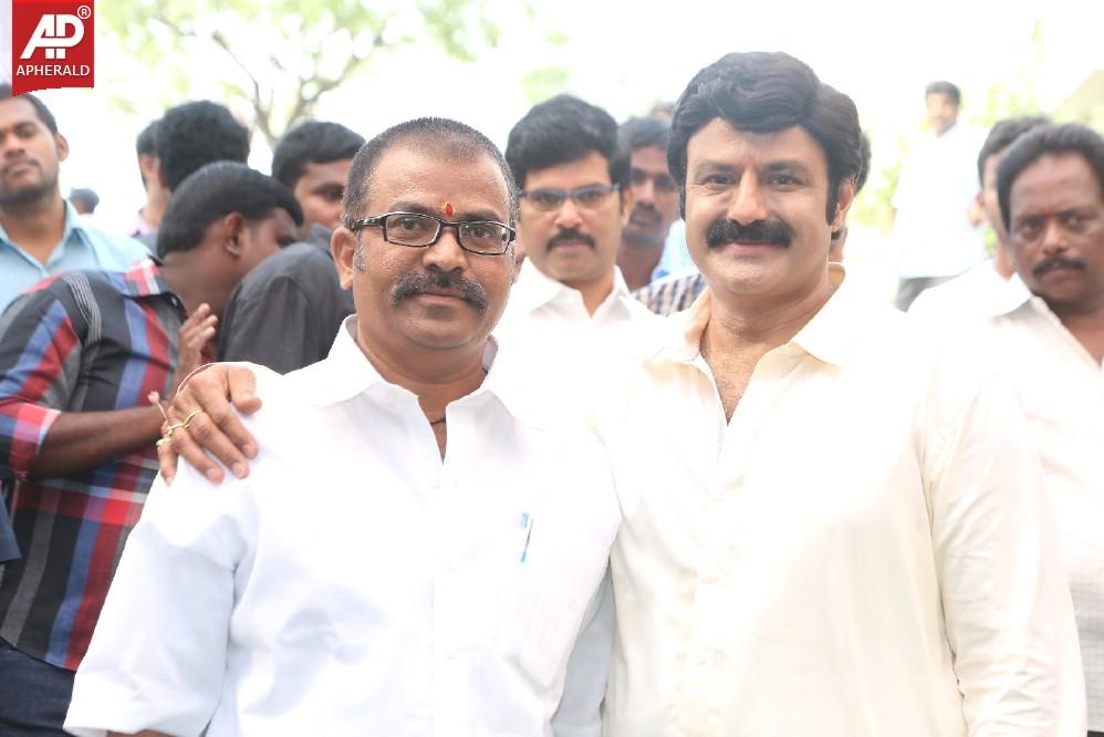 Balakrishna with Fans Images