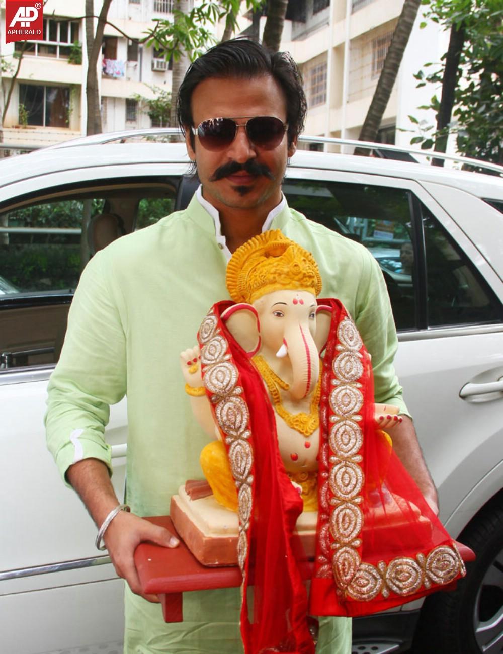 Bollywood Celebs Celebrate Ganesh Chaturthi 2014