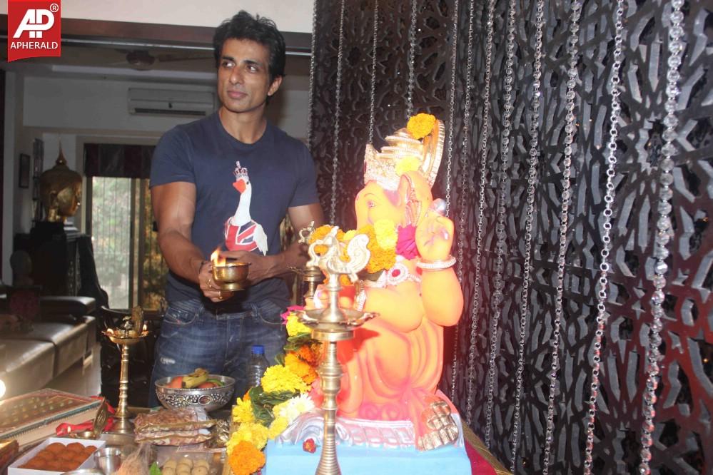 Bollywood Celebs Celebrate Ganesh Chaturthi 2014