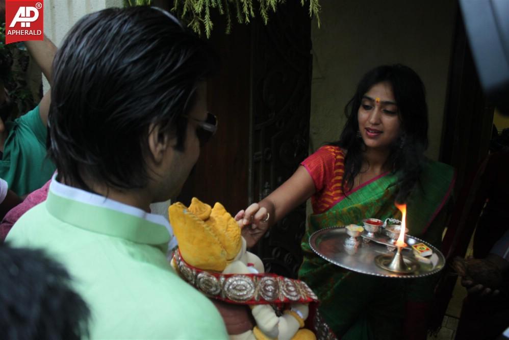 Bollywood Celebs Celebrate Ganesh Chaturthi 2014