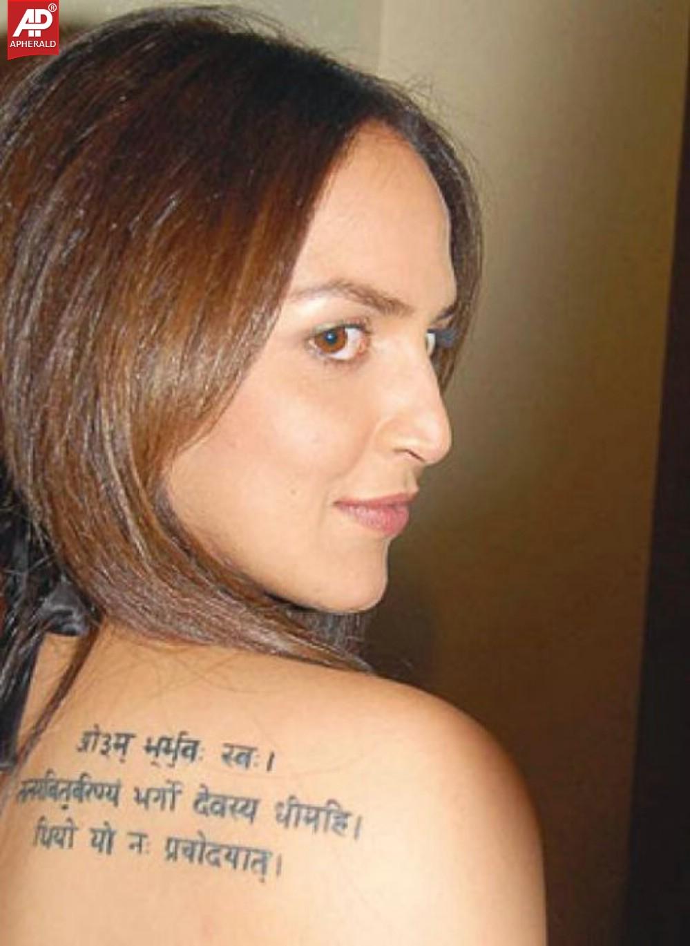 Bollywood Celebs Tatoos Pics