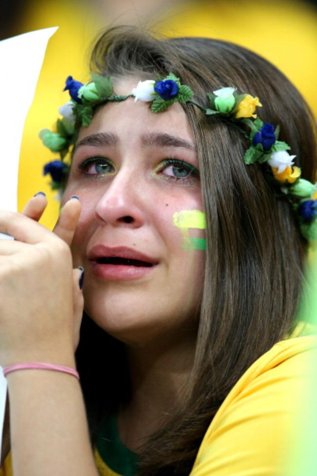 Brazil Fans Get Emotional After Loss To Netherlands