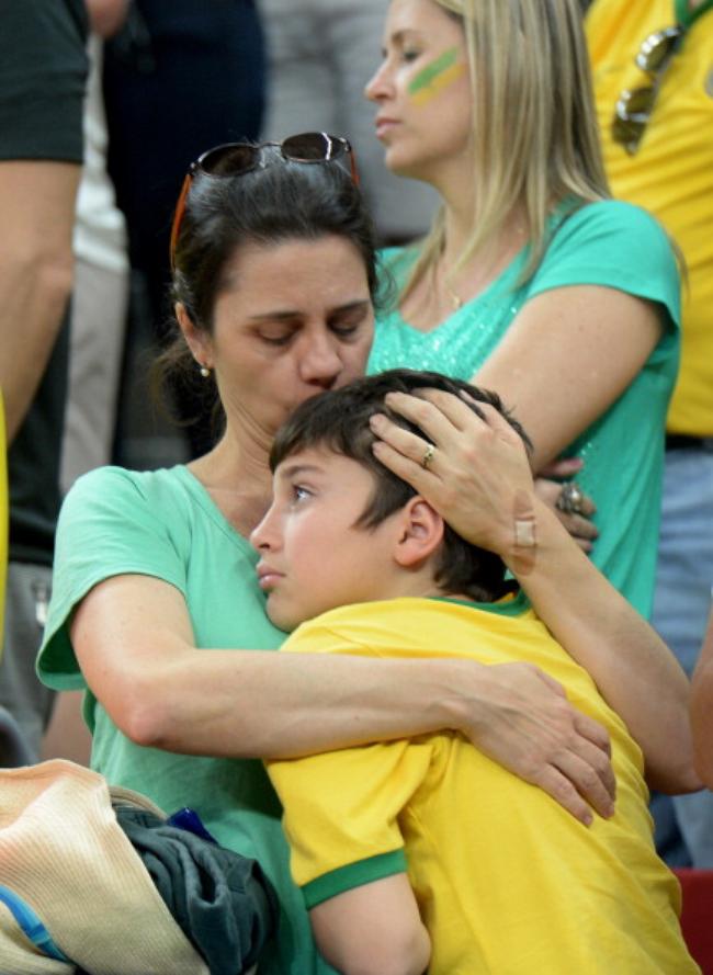 Brazil Fans Get Emotional After Loss To Netherlands