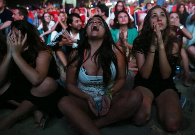 Brazil Fans Get Emotional After Loss To Netherlands