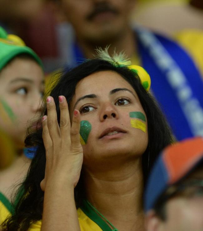 Brazil Fans Get Emotional After Loss To Netherlands