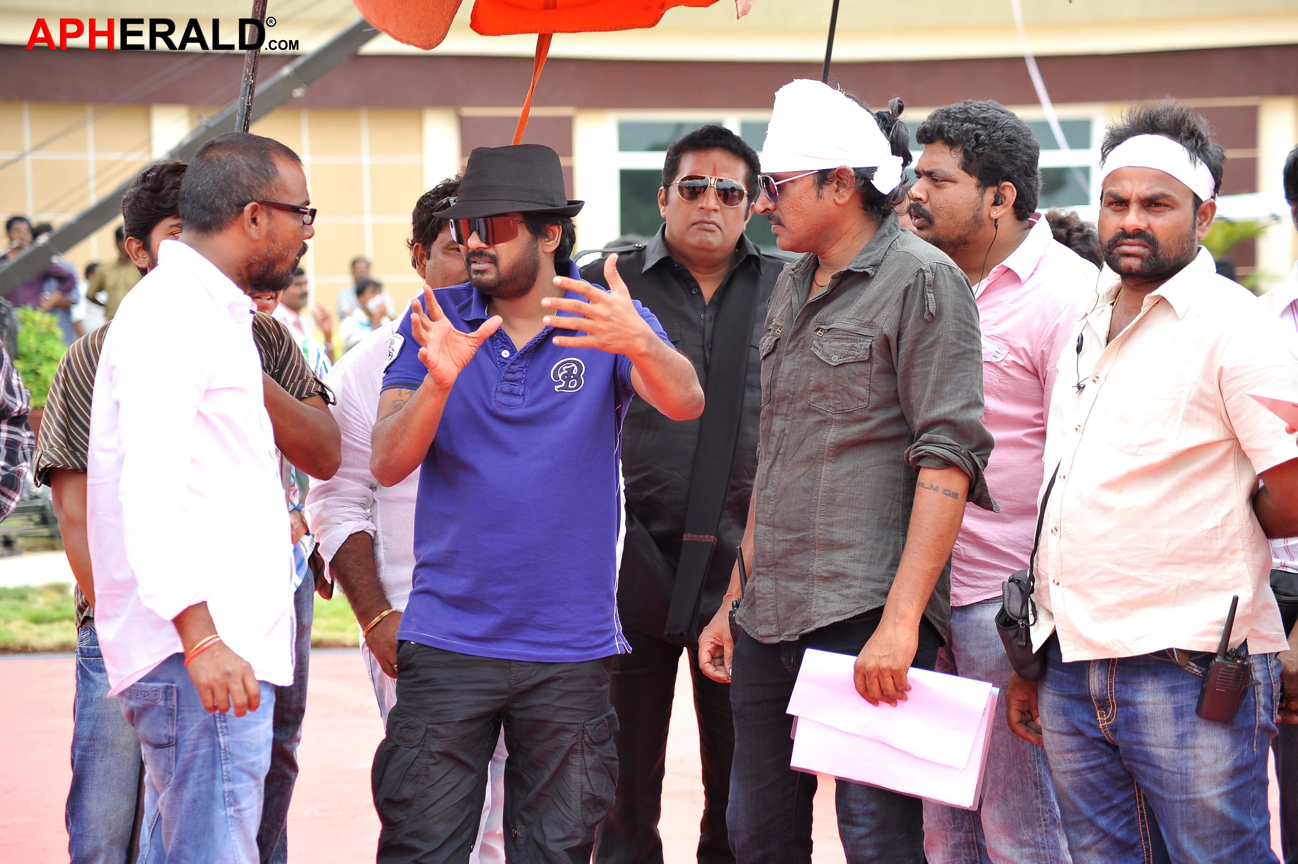 Cameraman Ganga Tho Rambabu (CMGR) Working Stills