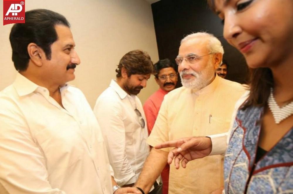 Celebrities Meets Narendra Modi