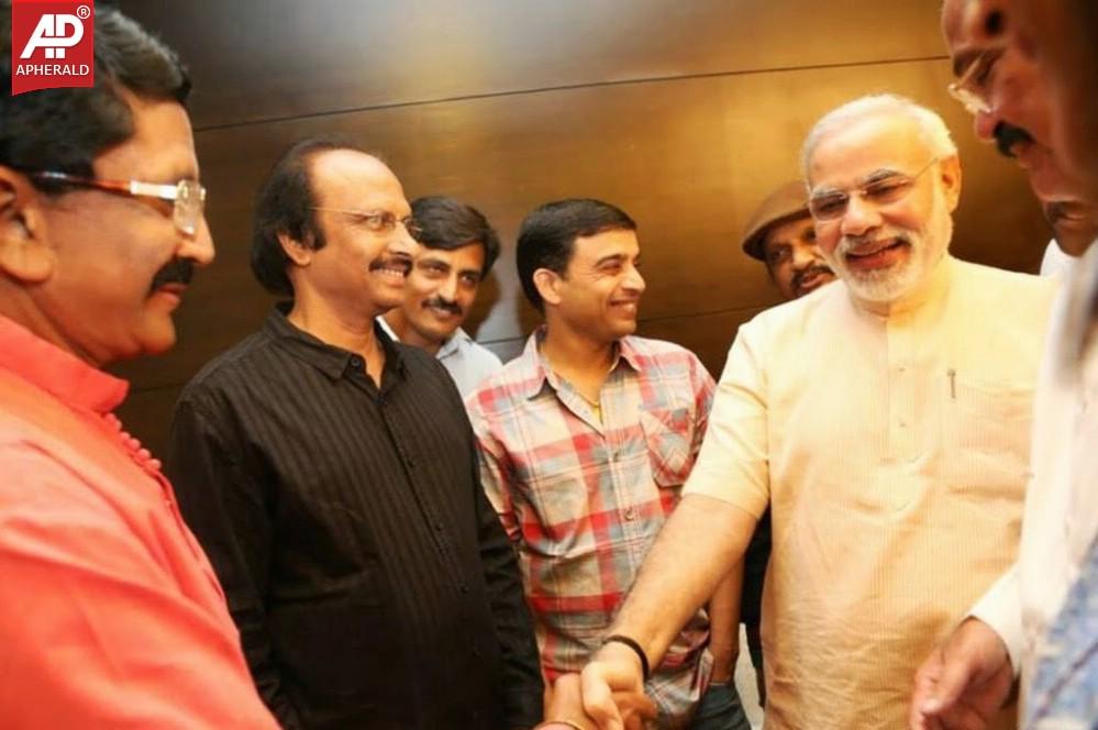 Celebrities Meets Narendra Modi