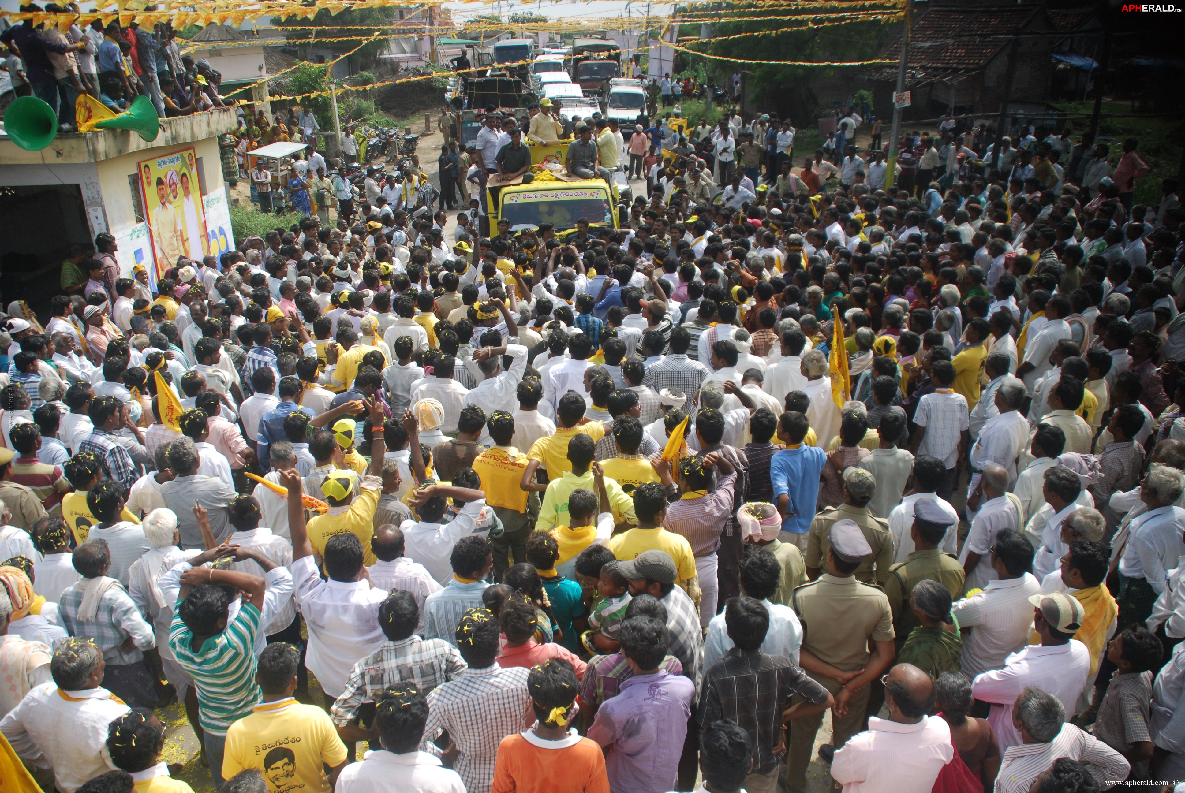 Chandra Babu Atma Gaurava Yatra Pics