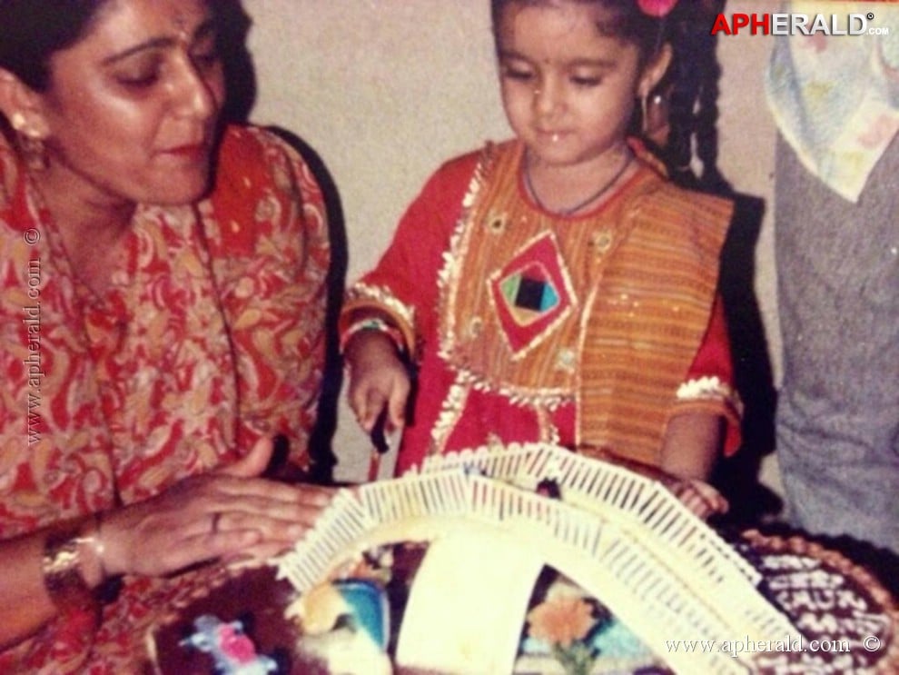  Charmi Kaur Childhood Pics 