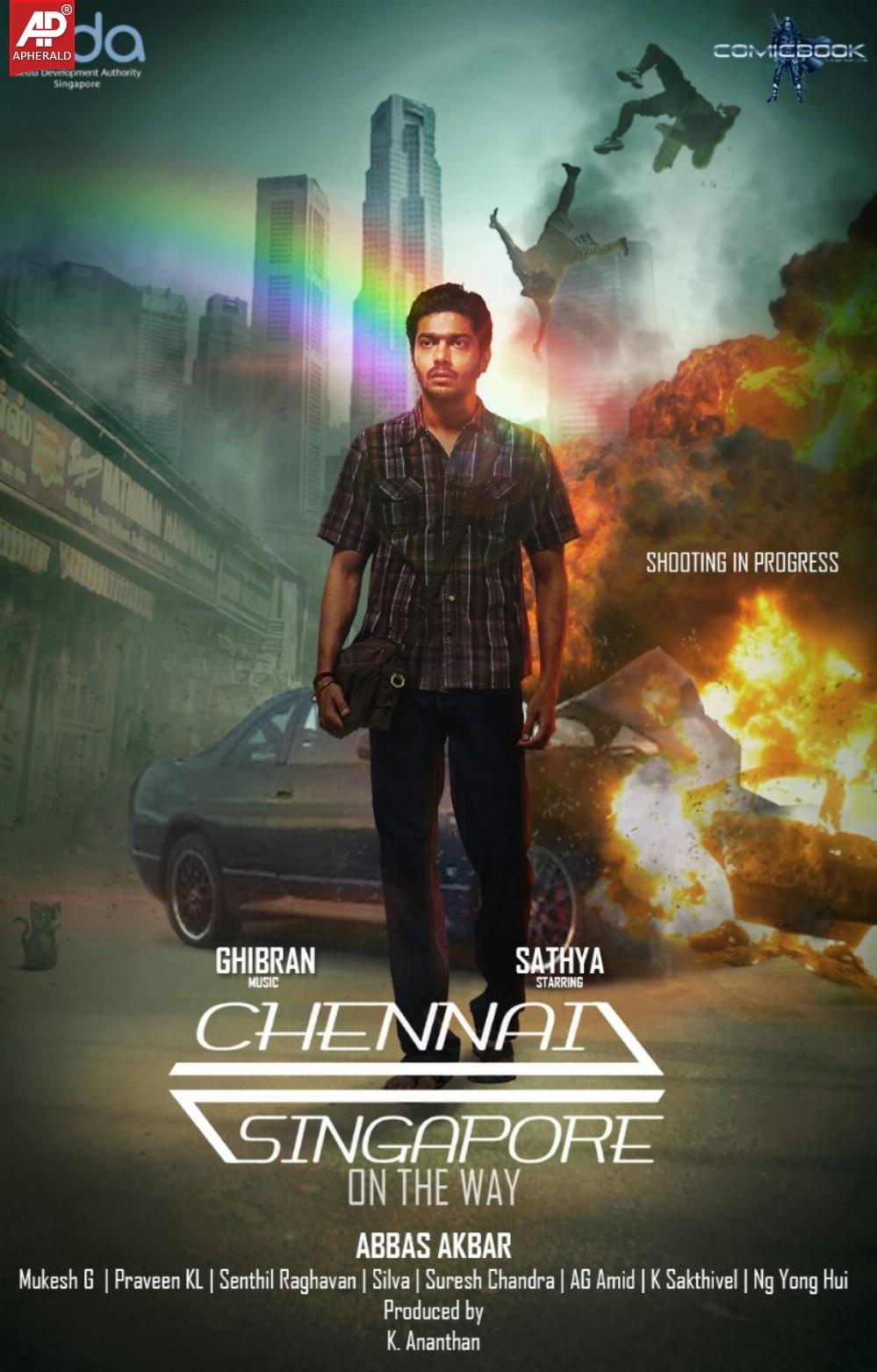 Chennai Singapore Tamil Movie Posters