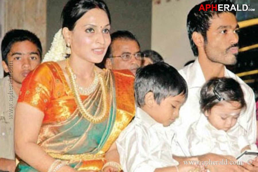 Dhanush Family Photos