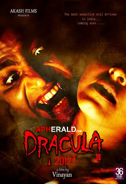 Dracula 2012 3d Movie Poster