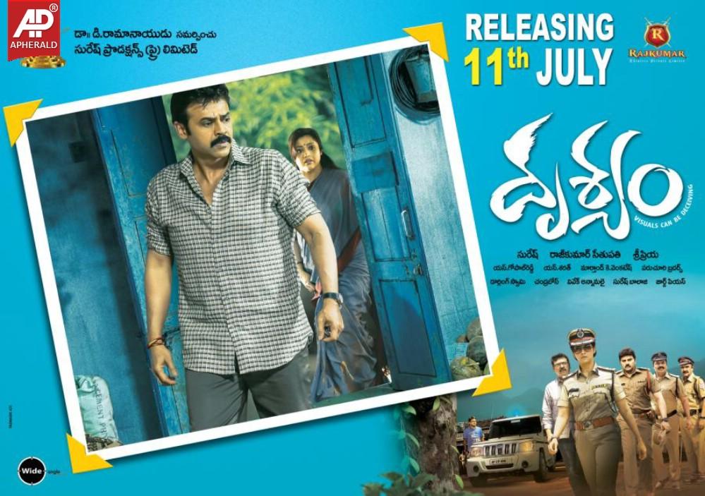 Drishyam Movie Release Posters