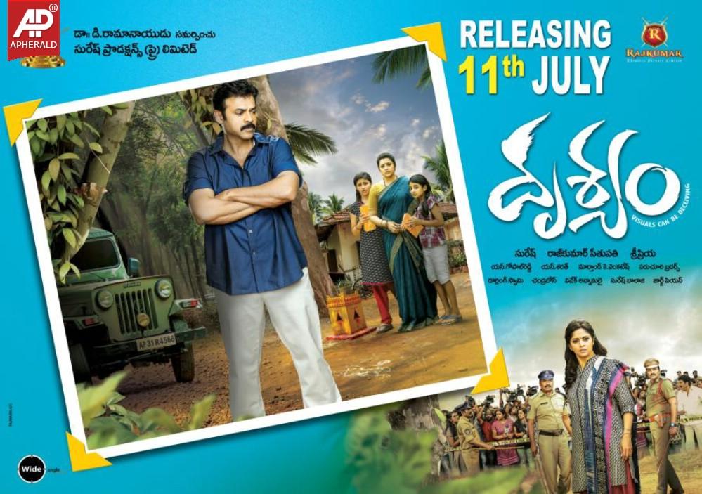 Drishyam Movie Release Posters