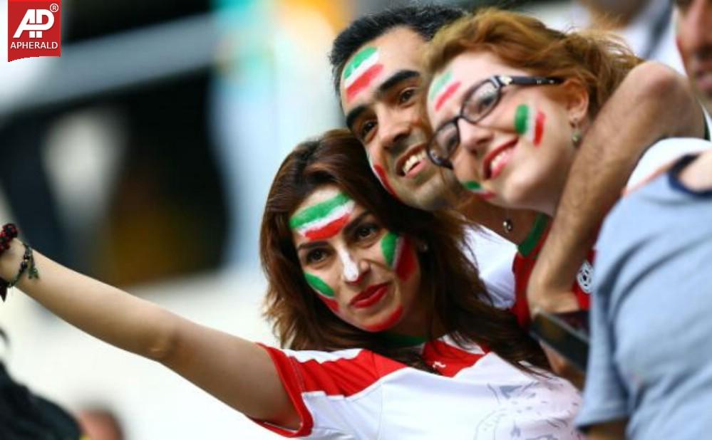 FIFA World Cup 2014 Fans With Face Paint