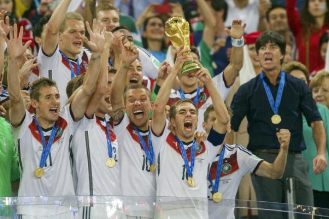 FIFA World Cup 2014 Final Ecstatic Team Germany