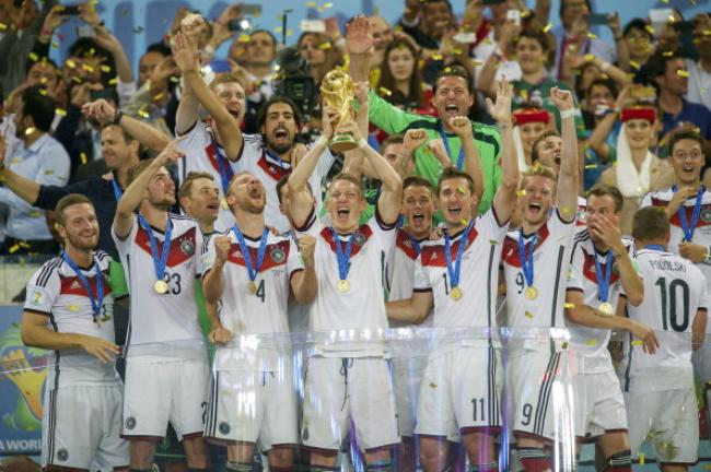 FIFA World Cup 2014 Final Ecstatic Team Germany
