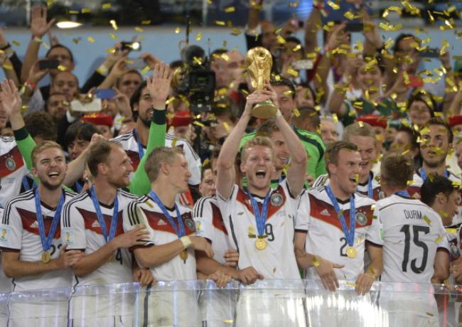 FIFA World Cup 2014 Final Ecstatic Team Germany